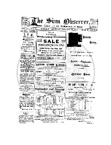 The Siam Observer. Vol.42., No. 17 (January 22, 1916)